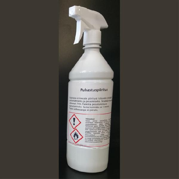 Disinfectant liquid for objects and hands 1 liter.