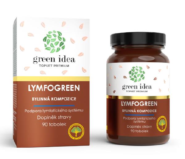 Lymfogreen - taimne kompleks lümfisüsteemi jaoks (90 kapslit)