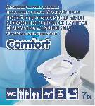 Disposable toilet seat covers, individually packed - 7 pieces.