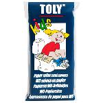 Disposable toilet covers „TOLY“. 10 individually wrapped color covers for 